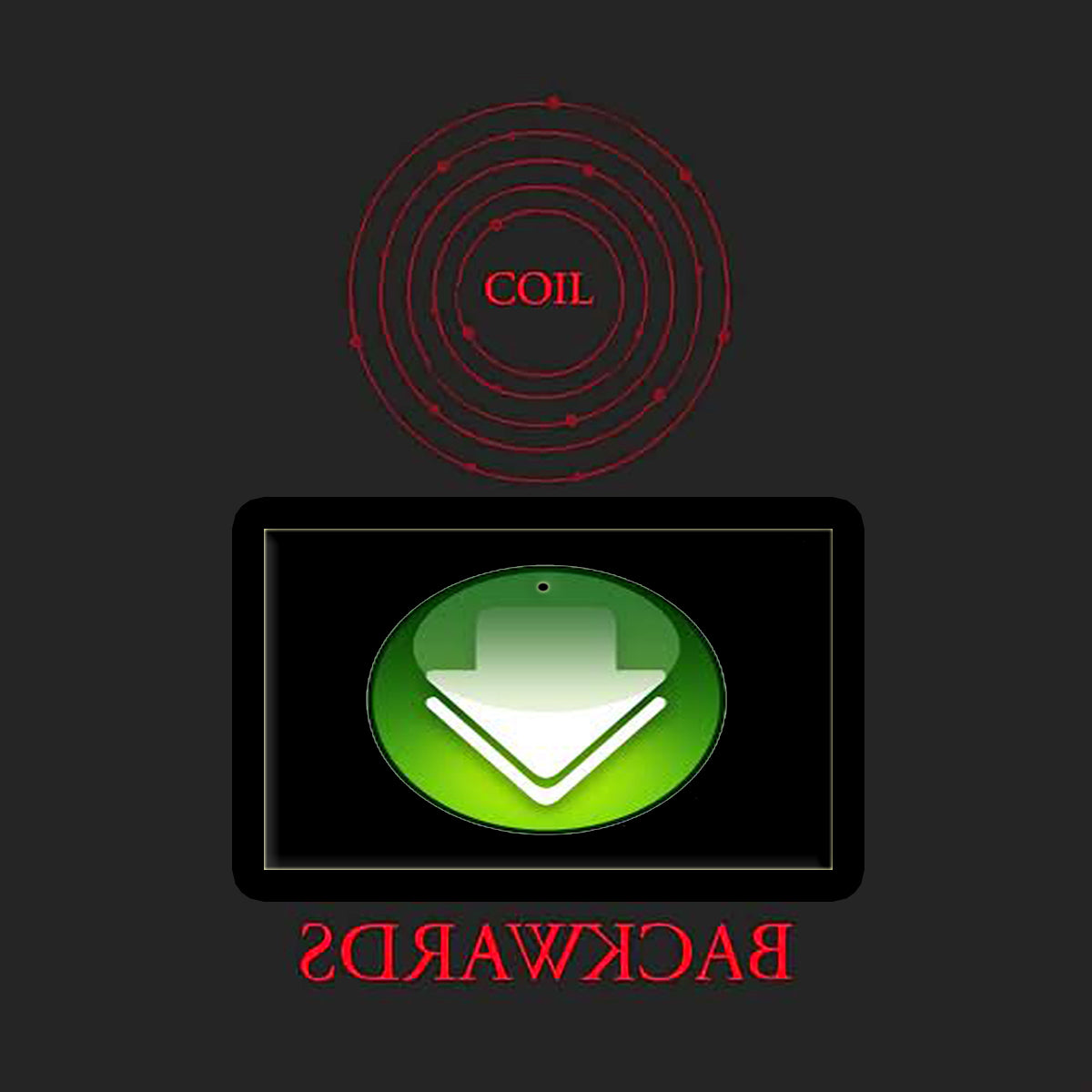 Coil: Backwards CD or Vinyl/ Test Pressings with original Leaflet.