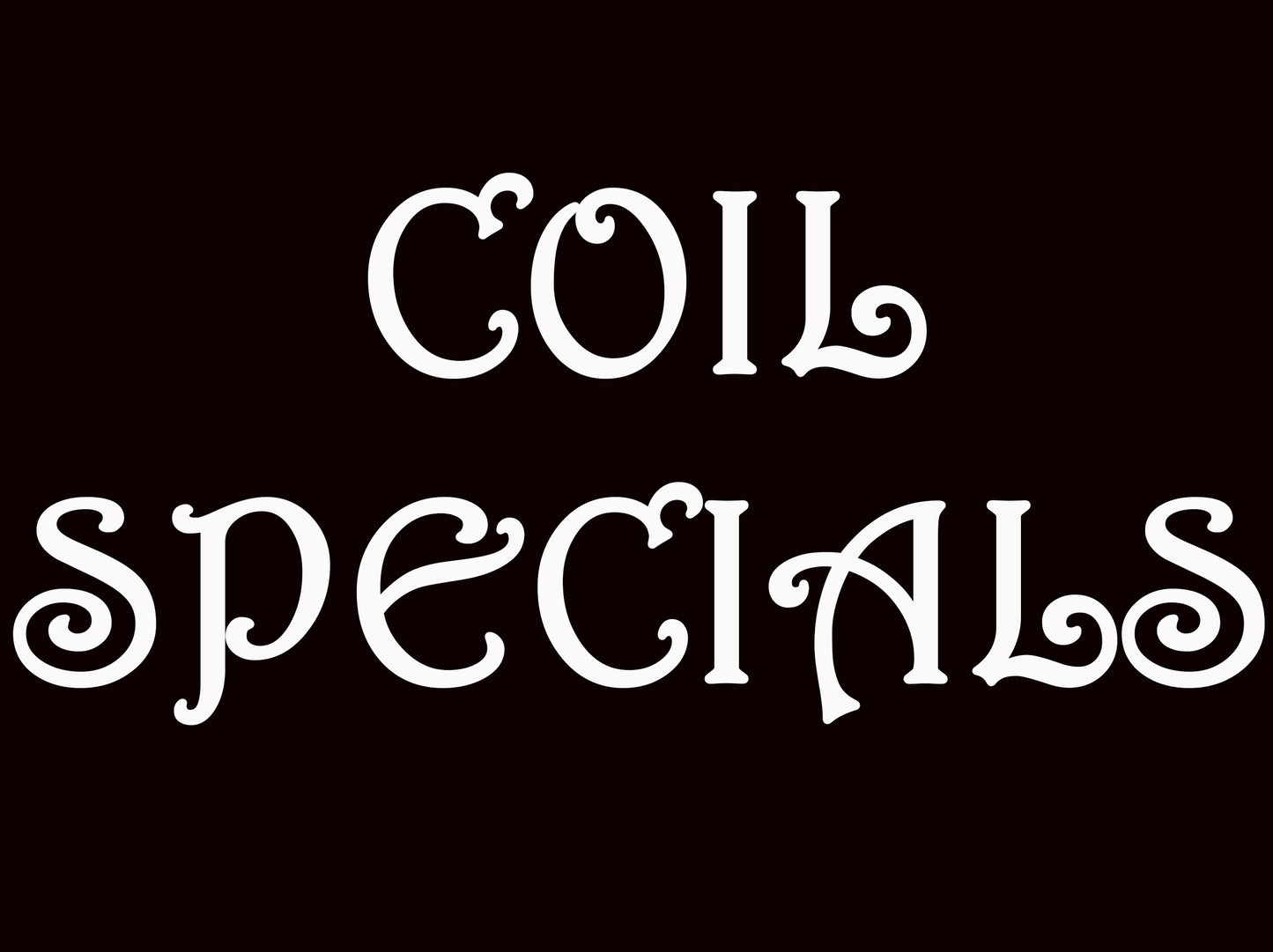 COIL: SPECIALS