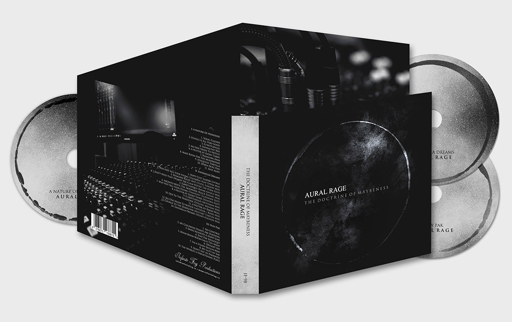🎁 Aural Rage- The Doctrine of Maybeness- Triple CD Pack (30% off)