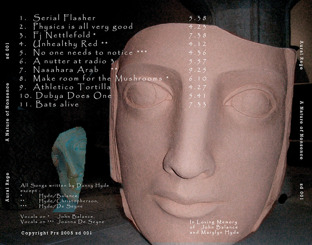Aural Rage- A Nature of Nonsense- Vinyl and CD-Only few left