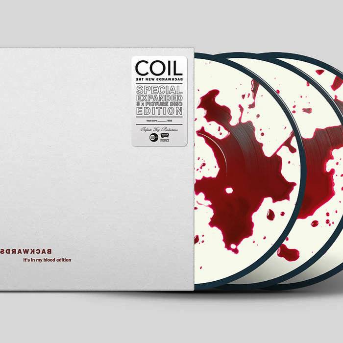 COIL: The New Backwards -Triple Vinyl 8 variations and 3 single LP versions